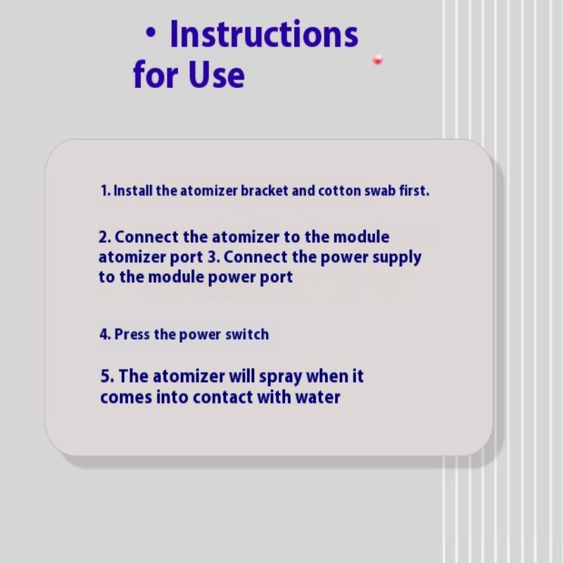 Four Spray Humidifier Type-C Usb Mini Humidifier Diy Kits Mist Maker And Driver Circuit Board Atomizer Sheet With Stand