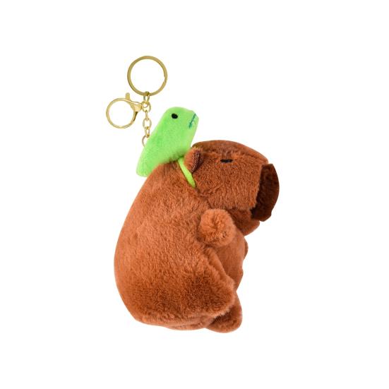 

Capybara Plush Keychain Toy Stuffed Animals Pendant Animal Charm Key Organizer Kids Adults Backpack Accessories C