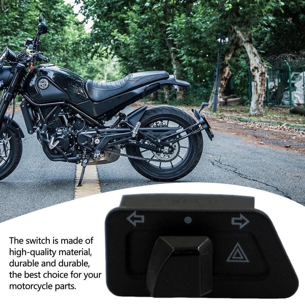 Interruptor de Pisca de Motocicleta Interruptor de Pisca Dianteiro Traseiro de Motocicleta Interruptor de Pisca de Bicicleta Motocicleta