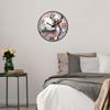 High-Quality 1 High-Quality Piece High-Quality Of High-Quality A Deer-Themed High-Quality Wall High-Quality Clock, 8-12Inch High-Quality Round