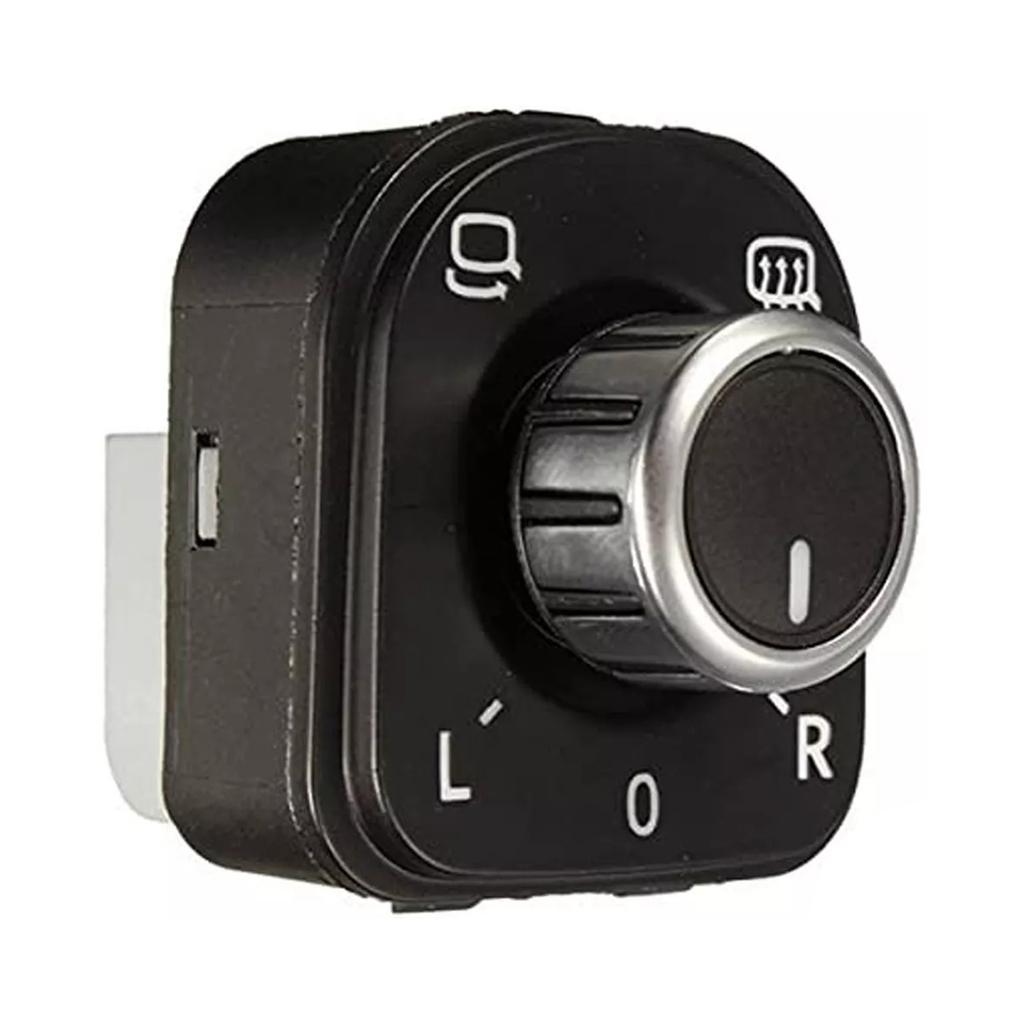Car Side Folded Rear View Mirror Switch Plating Control Knob For VW Golf 5 Jetta