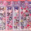 Cute Creative Sanrio Happy Buttocks Stickers Kawaii Cartoon Kuromi My Melody Soft Pinchable Decompression 3D Bubble Decals Gift