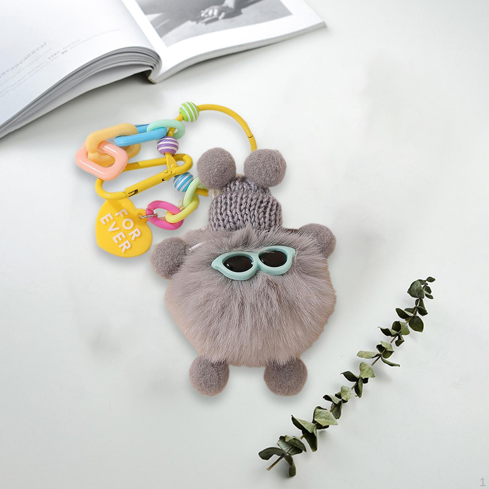 

Чарівний брелок-аксесуар для сумки для стильних чоловіків і жінок сірий колір