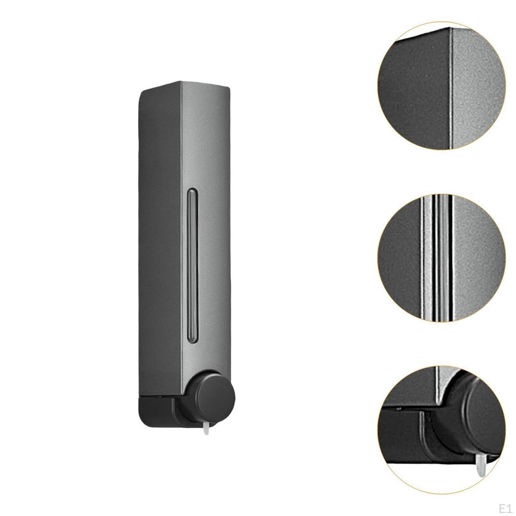 Manual Soap Dispenser Wall Mounted Lotion Container Commercial Convenient Shower for