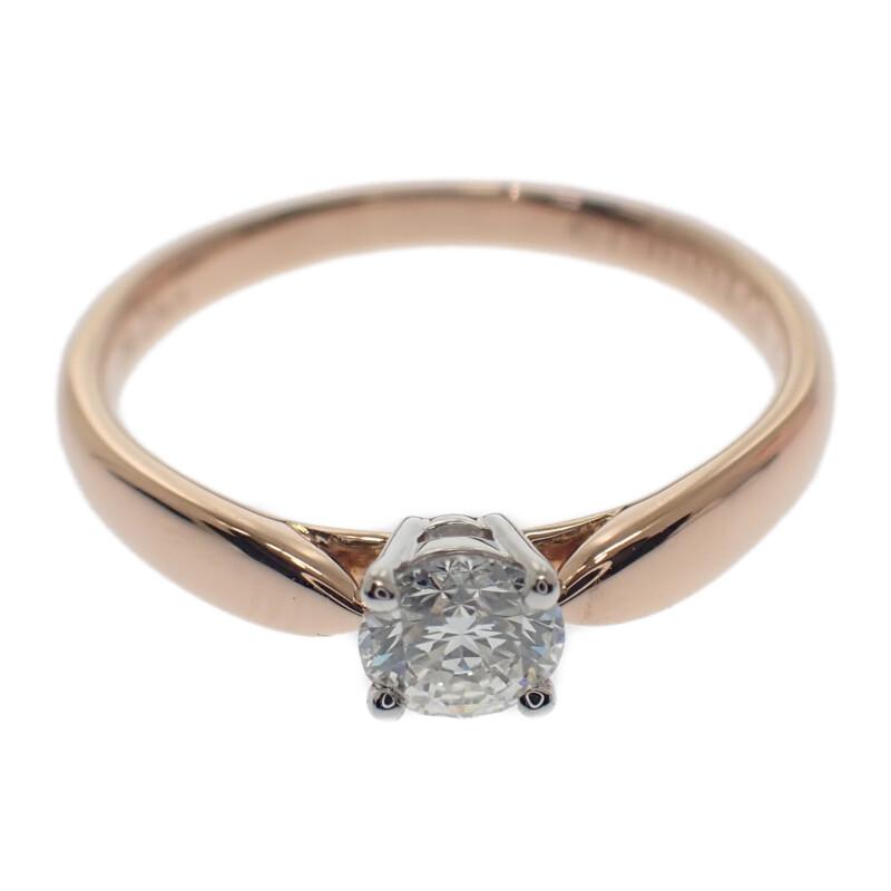 TIFFANY&Co.  #10.5(JP Size) Ring K18 Pink Gold/Pt950Platinum Women