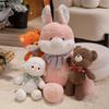 New Soothing Lamb Doll Plush Toy Bear Pink Rabbit Doll Simulated Fox Children's Enlightenment Toy