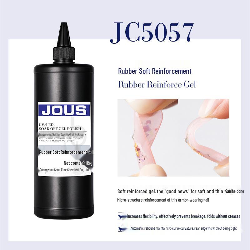 Geos Flexible Nail Art Strengthening Gel – Large Refill Bottle