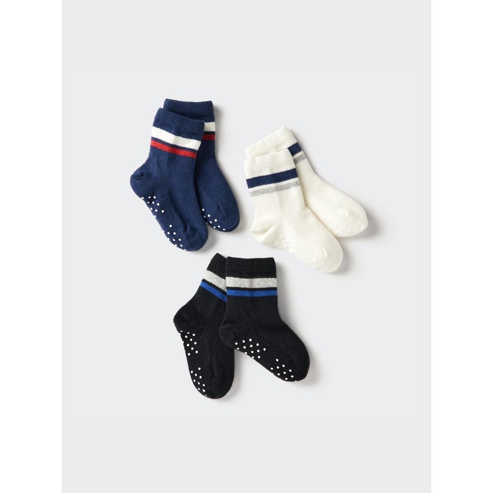 

Детские носки Uniqlo 3р 69 NAVY/BABY 11cm