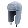 Winter Women's Windproof Faux Rabbit Fur Hat with Ear Protection - Fashionable & Warm for Outdoor Cycling