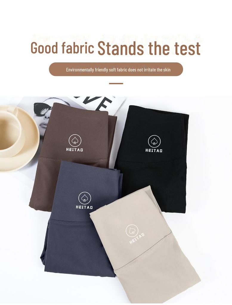 Women's High-Waist Seamless Nylon Yoga Pants - Autumn Wear