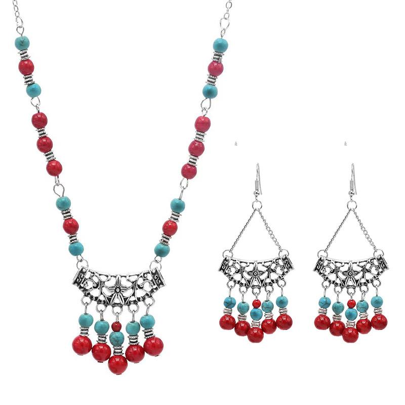 Ethnic Style Jewelry, Ancient Hanfu, Dunhuang Feitian Accessories, Beaded Tassel Necklace, Headgear, Simple And Thin Forehead Jewelry.