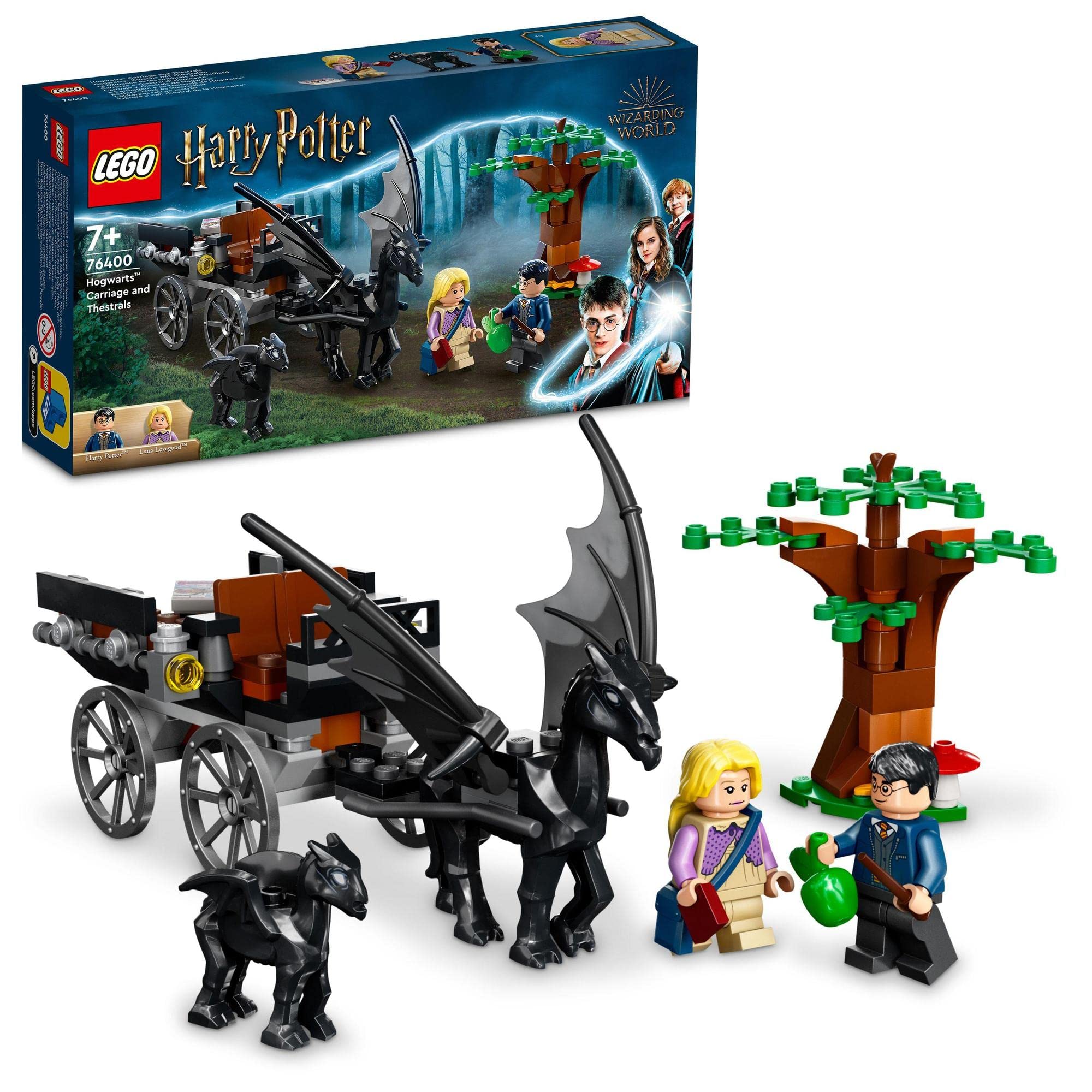 

LEGO Harry Potter Hogwarts™ Thestral Carriage 76400, a fantastic gift for boys and girls ages 7 and up.