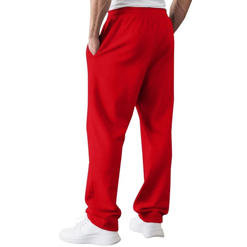 Mens Fashion Comfortable Straight Sweatpants Sports Pants Outfit Hombre Elegante Casual