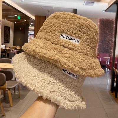 Unisex Fluffy Bucket Hats Basin Hat Fashion Warmth Lovely Casual Male Hat Hai Talento M Harajuku Warm Winter Hats