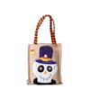 2PCS Halloween Trick or Treat Bags, Small Tote Bags with Handles, Gift Bags, for Gifts Wrapping, Trick or Treat, Party Supplies
