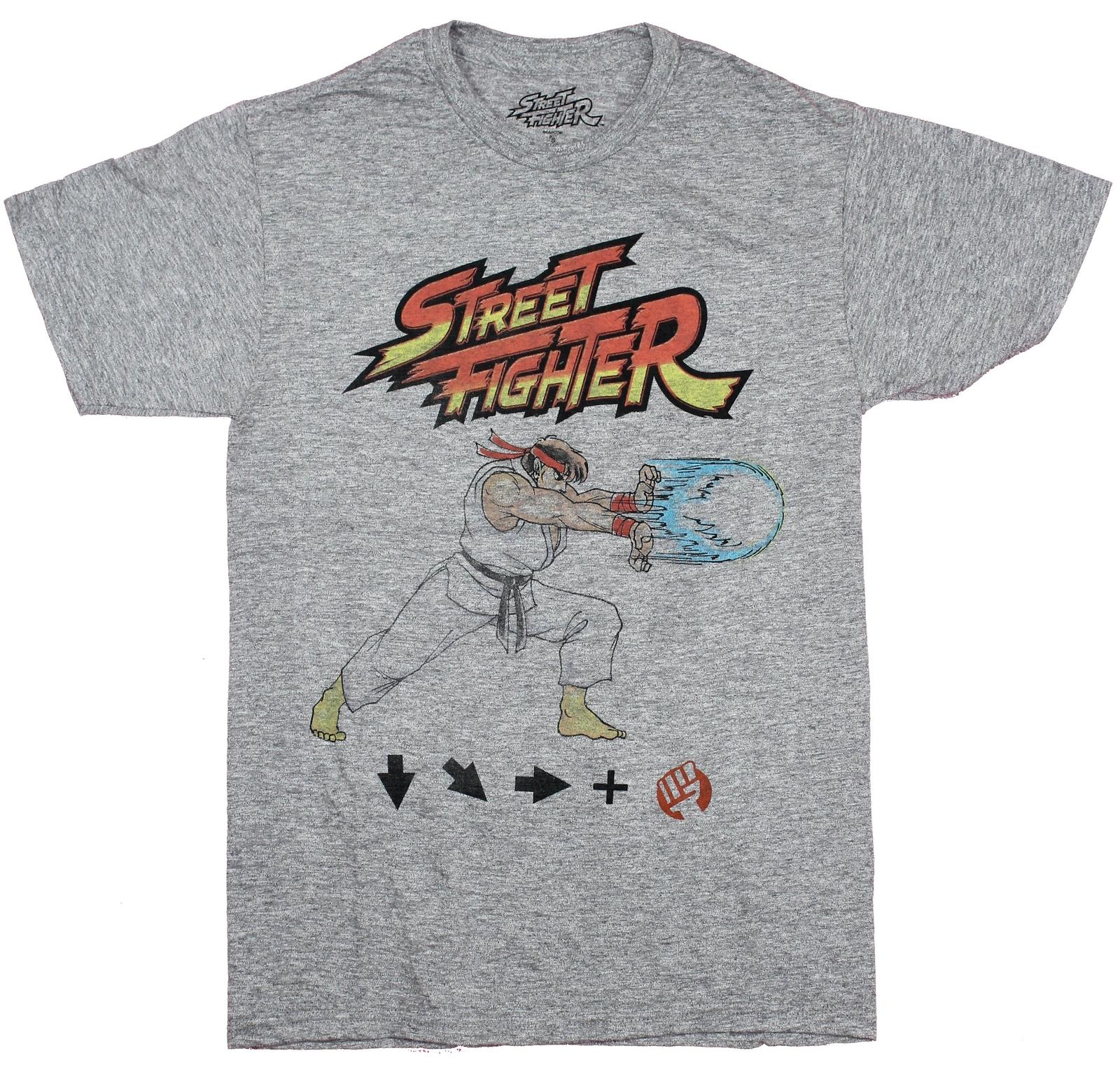 Street Fighter Mens T-Shirt - Ryu Has the Moves Pic S