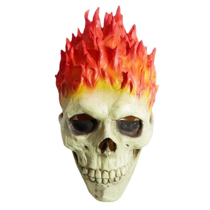 Halloween Face Paint Ghost Rider Mask Skull Car God Mask Soul War Car Mask