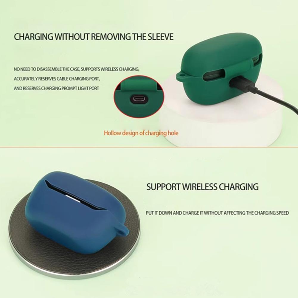 Pro pouzdro JBL Endurance Race 2 s přezkou proti ztrátě, Bluetooth kompatibilní sluchátka, silikonový ochranný kryt