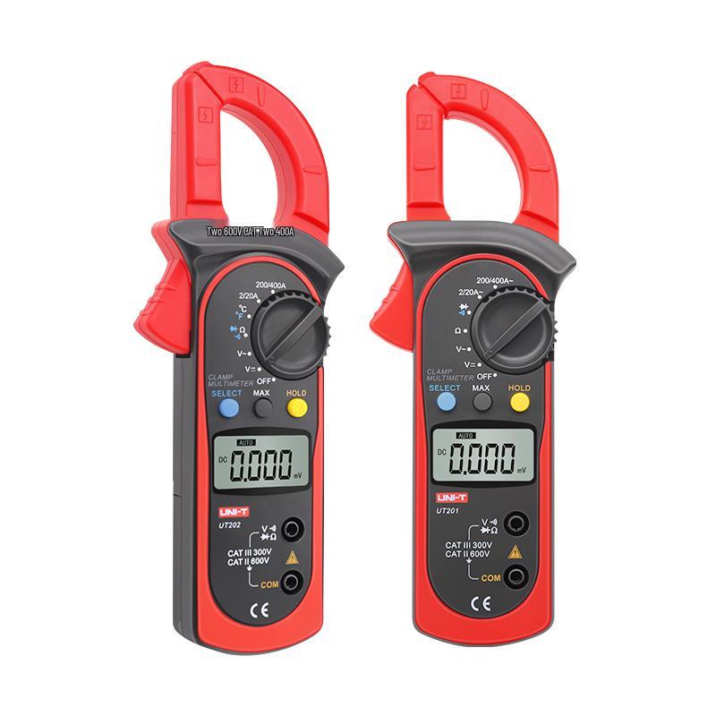 UNI-T UT201/UT202 High Precision Digital Clamp Multimeter Voltmeter
