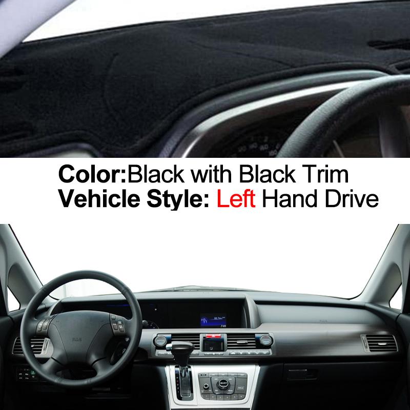 Car Auto Inner Dashboard Cover For Honda Elysion 2012 - 2015 Center Console Protector Carpet Dashmat Reduce Sun Shade  2013 2014