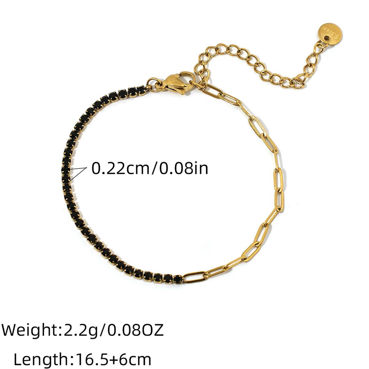 Geometric CZ Bezel Tennis Bracelet For Women Girl Classic Fashion High Quality 5A Cubic Zirconia Zircon