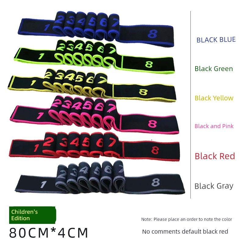 

Yoga Stretch Belt/Auxiliary Strap Stretch Strap Yoga Rope/Number Tension Band Latin Ballet Dance Training Children s 8-compartment