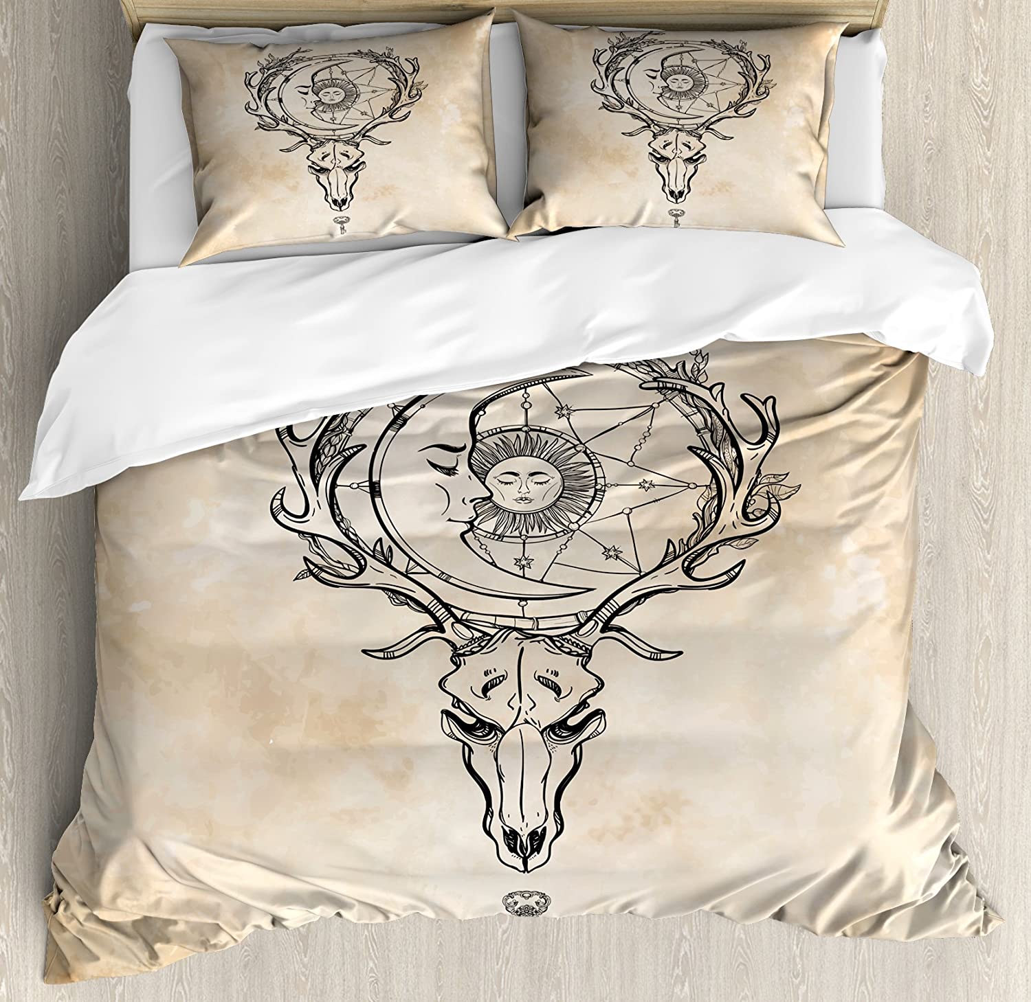 

Modern Cozy Red Motorcycle Skull Art Retro Style 3pcs For Bedroom Bed Home Textile Double Quilt Comforter (quilt)-EU Single(135*200cm)3pcs
