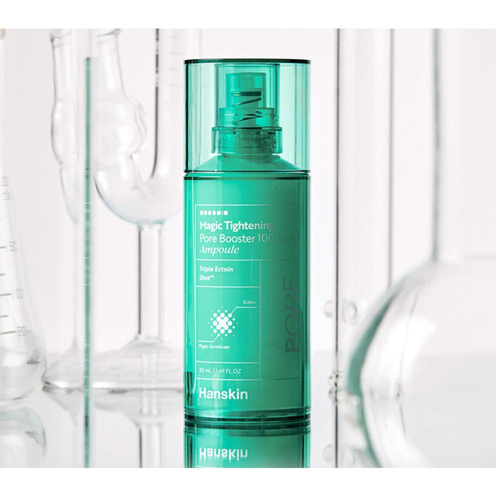 Hanskin Magic Tightening Pore Booster 100 Shot Ampoule, 50ml
