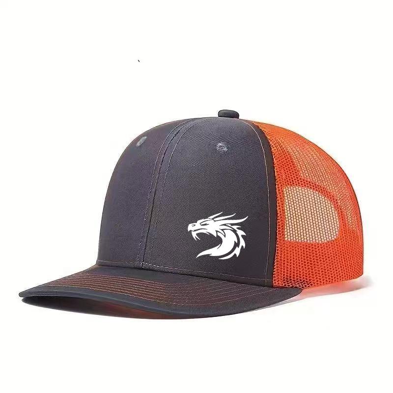 

1 cool contrasting color card car cap | Breathable mesh, suitable for daily/outdoor use, suitable for fashionable leisure оранжевый