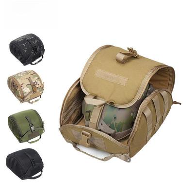 Outdoor Sports MOLLE Tactical Helmet Bag: Camouflage First Aid Kit Storage