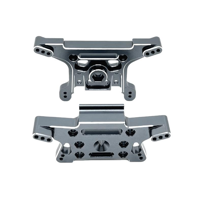 MJX 1/10 10208 V2 RC Car Metal Upgrade Front Rear Shock Tower Spare Parts