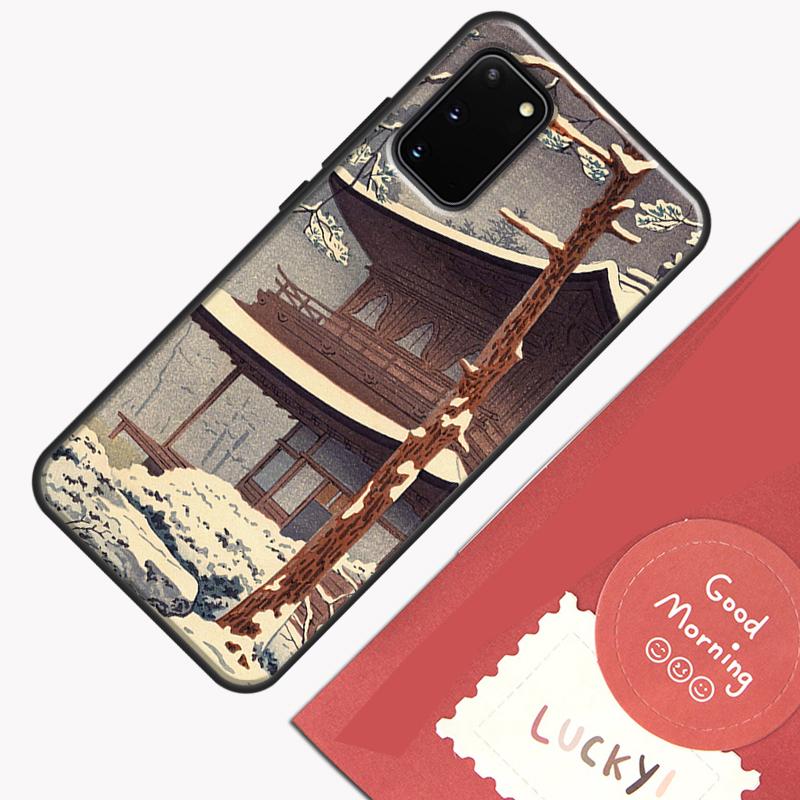 Ukiyo-e Japanese Style Art Phone Case For Samsung Galaxy S26 S25 S24 S20 S21 S22 S23 Ultra S10 Plus S25 FE Cover Shell