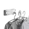 Invisible No-Drill Retractable Stainless Steel Clothesline, 5m Drying Rope for Indoor/Balcony Use