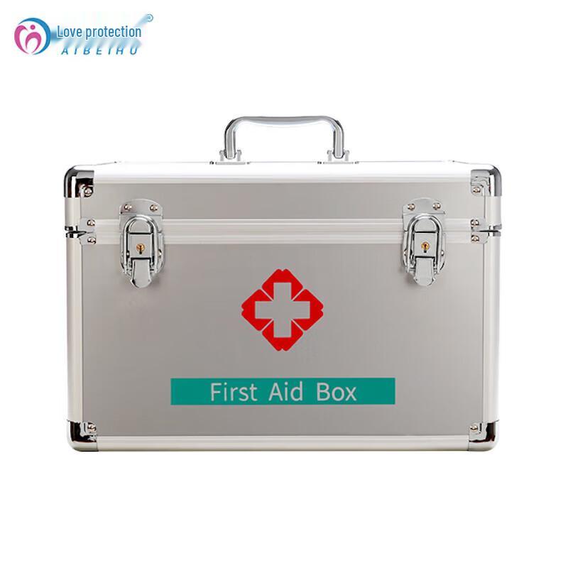 Aibeihu 16-inch Aluminum First Aid Box