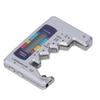 Digital Battery Tester ABS LCD Screen Button Cell Battery Checker for 1.5V 9V Metering Silver