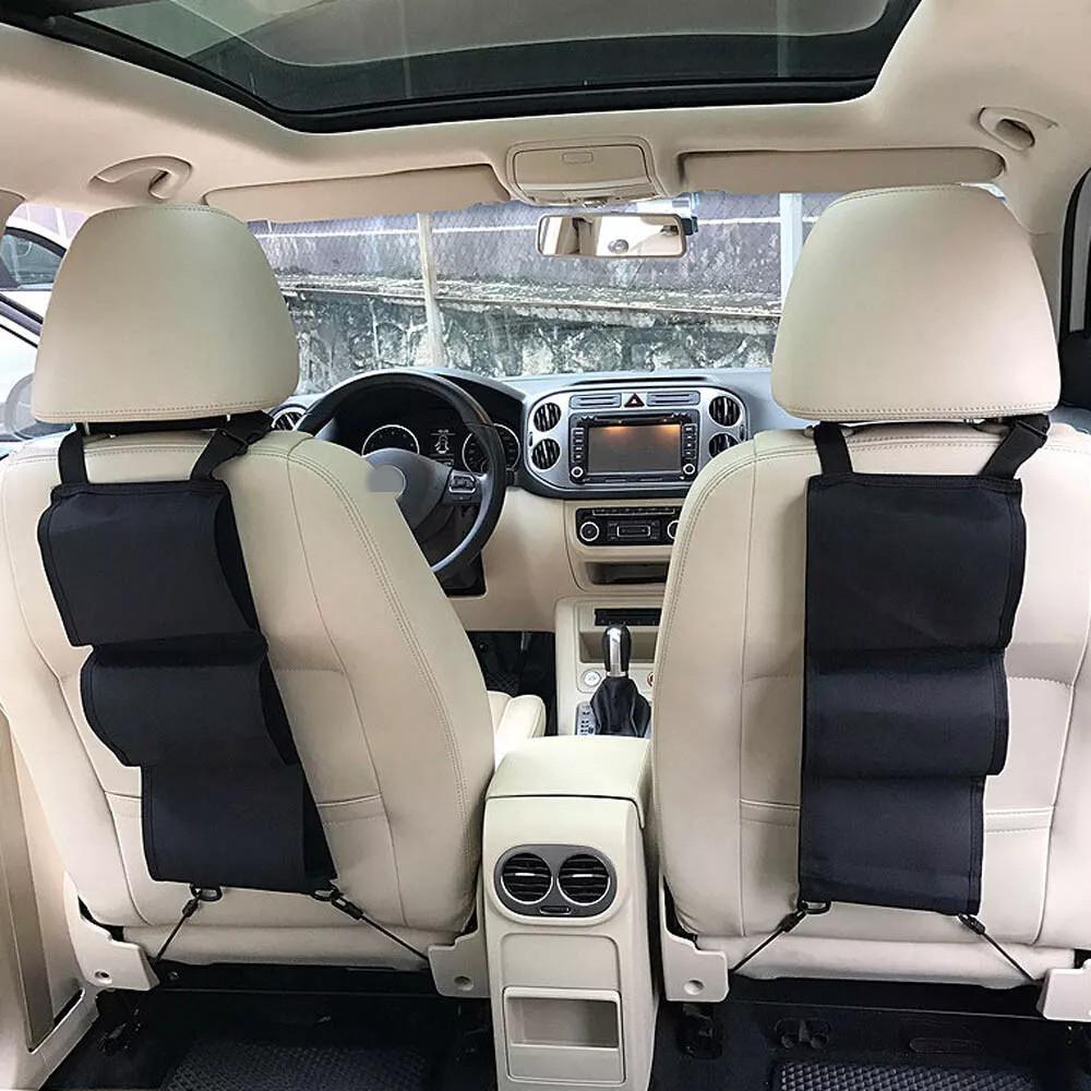eally easy to install, you just have to hang across the headrests.