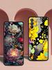 Abstract Plants Flower Phone Case For Oppo Reno 13 12 11 10 7 F Find X5 X6 A98 A80 A79 A78 A57 A54 A31 A17 Pro 5G Soft TPU Cover