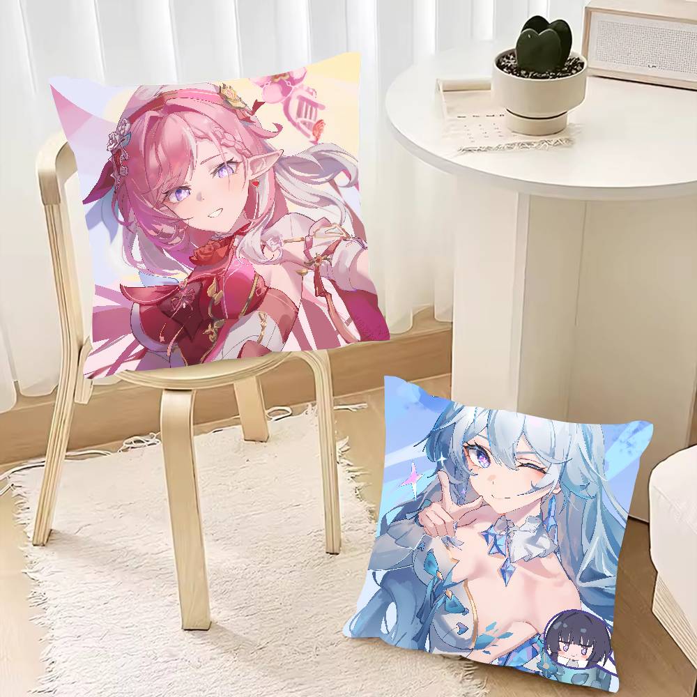 Hübsches heißes Mädchen Elysia Kissenbezug Kissenbezug Dekor Zuhause Sofawurfkissenbezüge Camping Kissenbezug Dekorationen