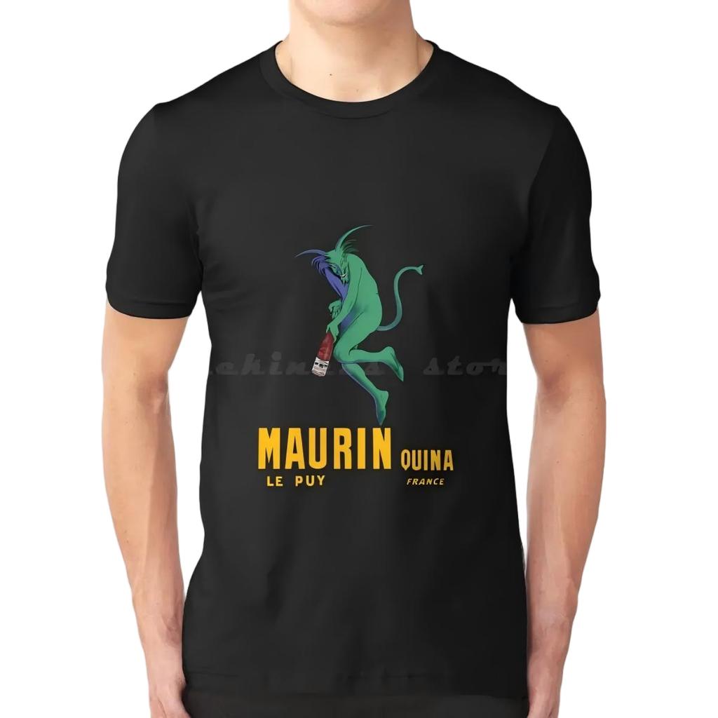 Maurin Quina French Retro Art T‑Shirt
