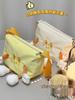 Korean-Style Cute Cartoon Cheese Crossbody Bag for Women and Students - Soft Girl Dumpling Shoulder Bag