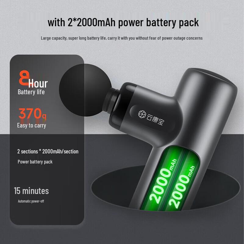 Yolanda Mini Fascia Massage Gun J2 CN plug (adapter included)