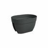 Plant Pot CAPRI CAMPANA Grey Anthracite Ø 40 Cm