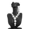 Punk Y-Shaped Chain Jewelry Set Metal Exaggerated Geometric Jewelry Set  Gifts