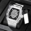 Luxury Quartz Men’s Wristwatch Male Watch for Man Watches Mechanical  Trend Automatic Transparent Ghost Head Waterproof