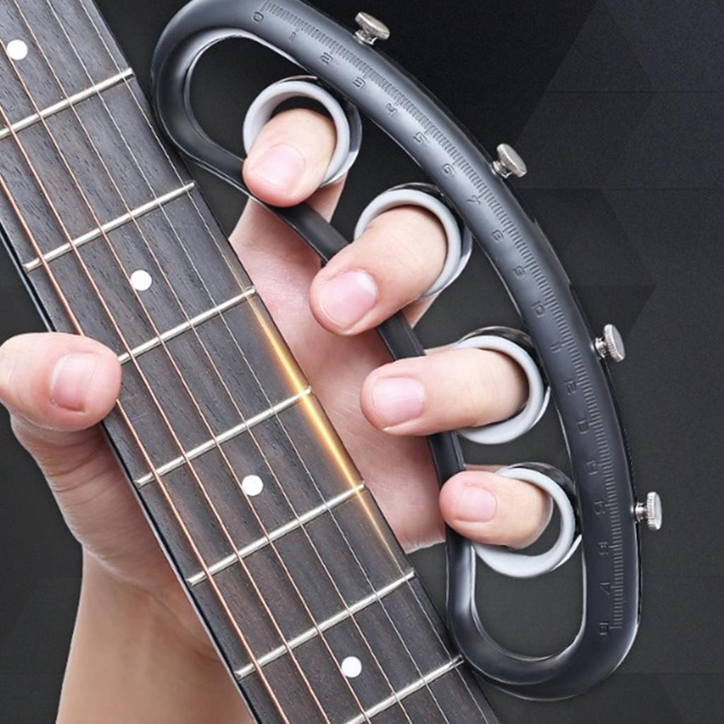 Gitarren-Finger-Extender, Fingertrainer, Übungshilfe für die Gitarre, Extender, Fingererweiterung, Gitarren-Streber, einfach zu bedienen