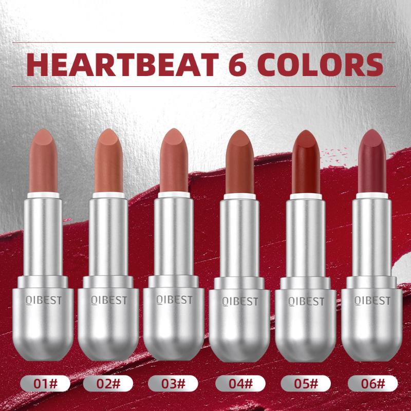 Lekka, matowa, nieprzywierająca, nieblaknąca szminka, trwała, wodoodporna, nieblaknąca, naturalna, trójwymiarowa szminka