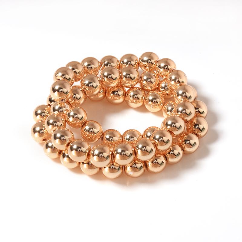 45-190pcs/Lot 2 3 4 6 8mm Round Natural Stone Hematite Beads For Jewelry Making Loose Spacer Beads DIY Bracelet Necklace
