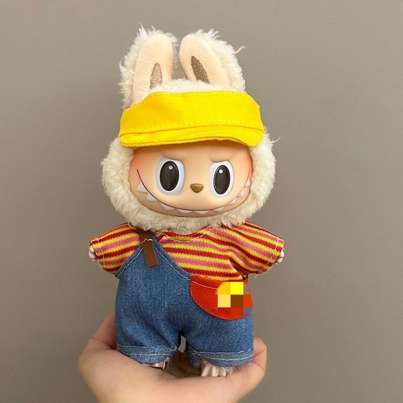 

Комплект одежды для куклы Лабубу для V1/V2 Ropa Куклы Лабубу Комплект брюк на лямках Милая юбка Комбинезоны Аксессуары Детская игрушка Подарки