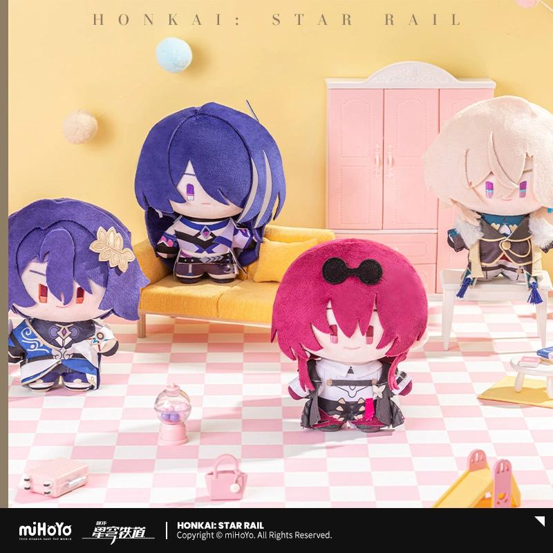 Vorverkauf Sunsyea Honkai Star Rail Offizielle Merchandise-Artikel miHoYo Original Authentische Q Version Plüschpuppe Aventurin Dr. Verhältnis Acheron