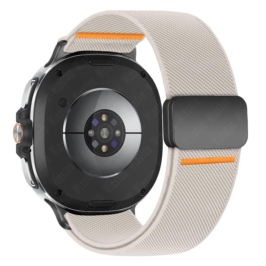 Magnetic straps For Samsung Galaxy Watch 8 40mm 44mm Nylon Coorea Bracelet For Samsung Galaxy Watch 8 Classic 46mm Strap